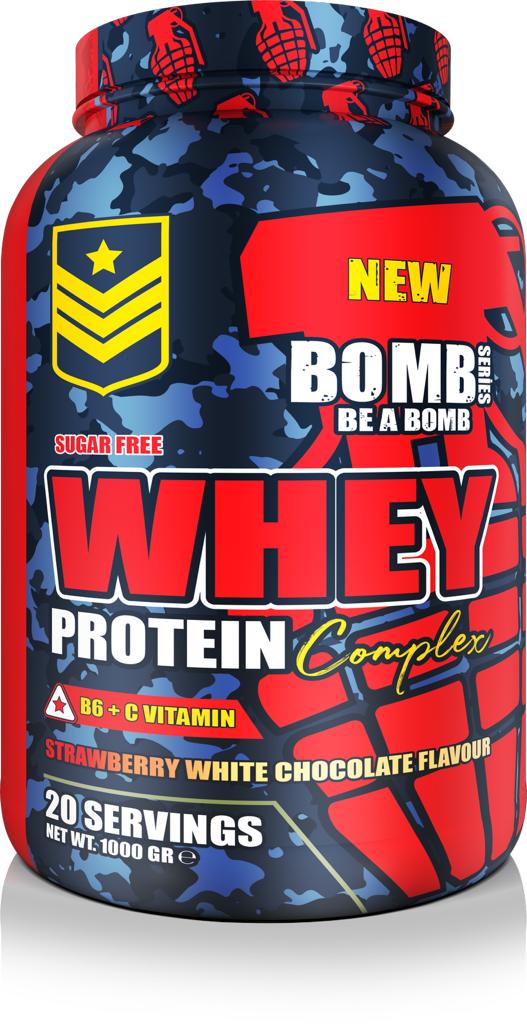 Bomb Series Whey Protein Cilek Beyaz Cikolata 1000 Gr - Galeri