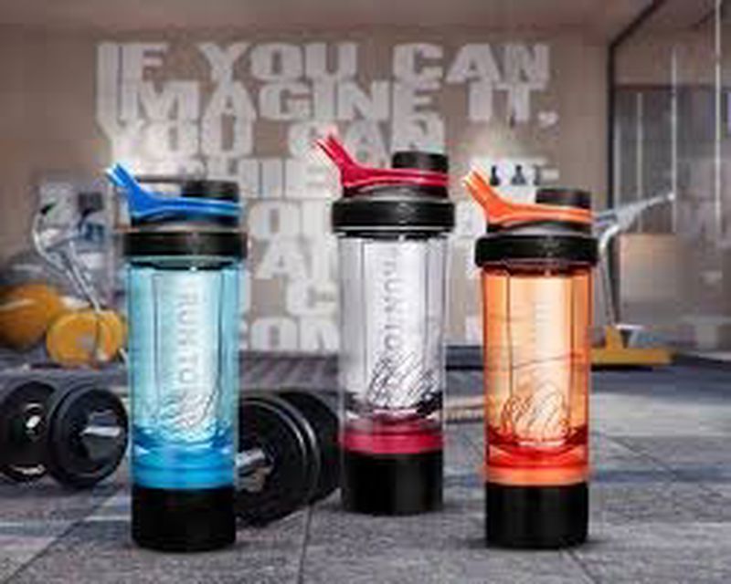 Casino Kxn 1199 İki bölme yüksek kalite sızdırmaz Drinkware spor Protein Shaker - Galeri