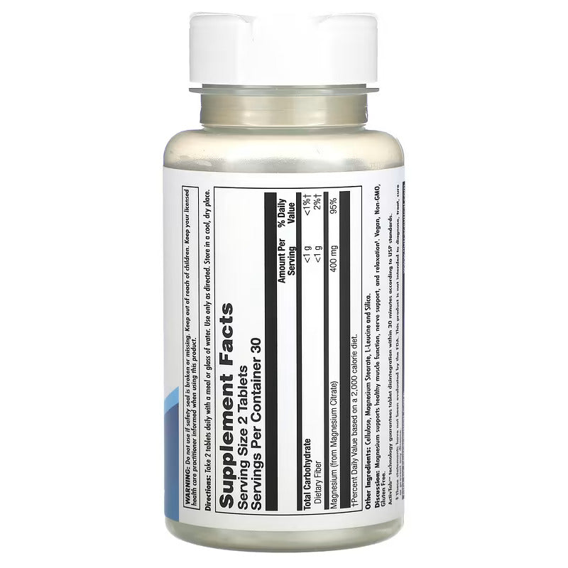 KAL Magnesium Citrate 400 60 Tablet - Galeri