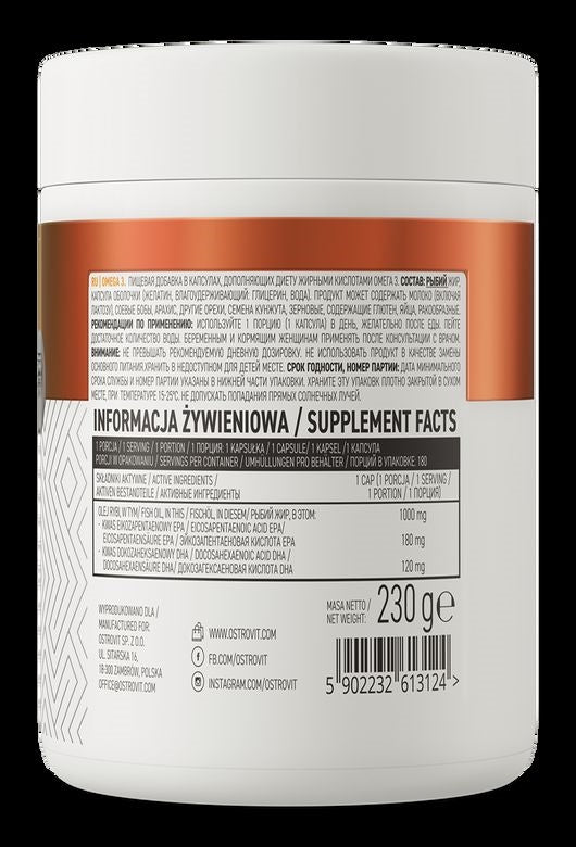 OstroVit Omega 3 180 capsul - Galeri