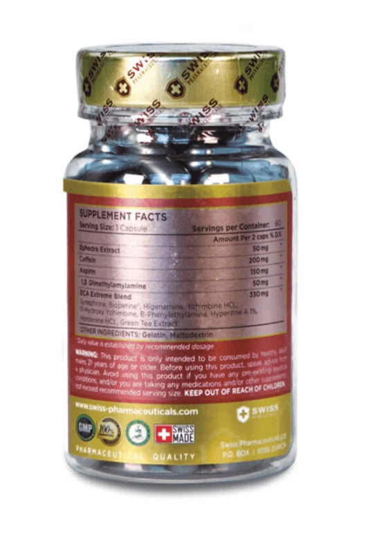 Swiss Pharma ECA Extreme Yohimbine HCl Bioperine 60 Kapsül - Galeri
