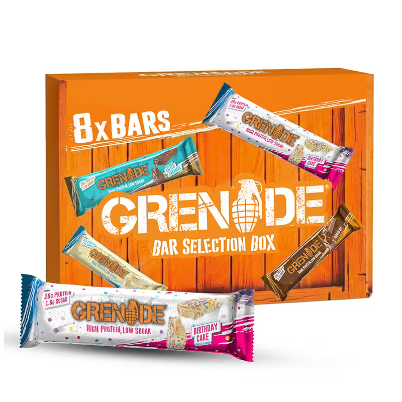 Grenade Protein Bar Selection Box 8*60 Gr Bars