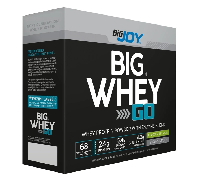 Big Joy Big Whey Go Protein 2070 Gr 68 Saşe - Galeri