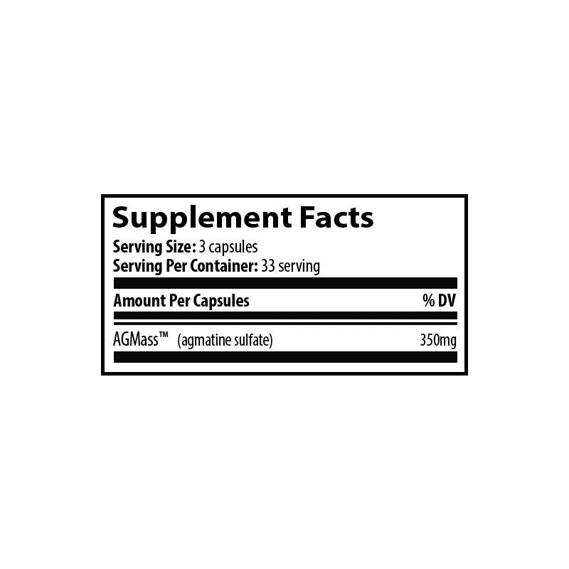Submission Science Agmatine Sulfate Nitric oxide Booster Punch 100caps - Galeri