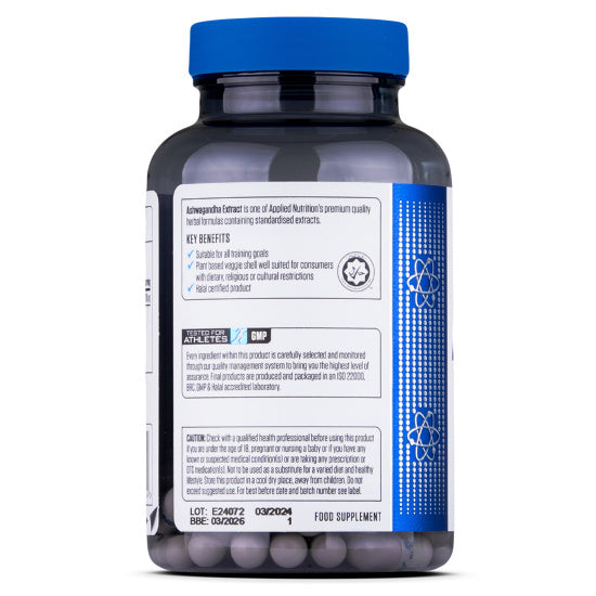 Applied Nutrition Ashwagandha KSM66 60 Caps - Galeri