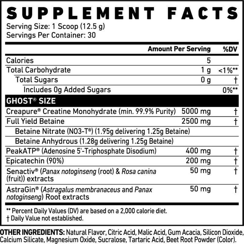 GHOST Size Creatine Muscle Builder Gh Mix - Galeri