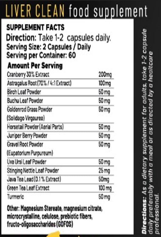 Hard Muscle Kidney Cystone Detox Astragalus support 60 Kapsül USA MENŞ - Galeri