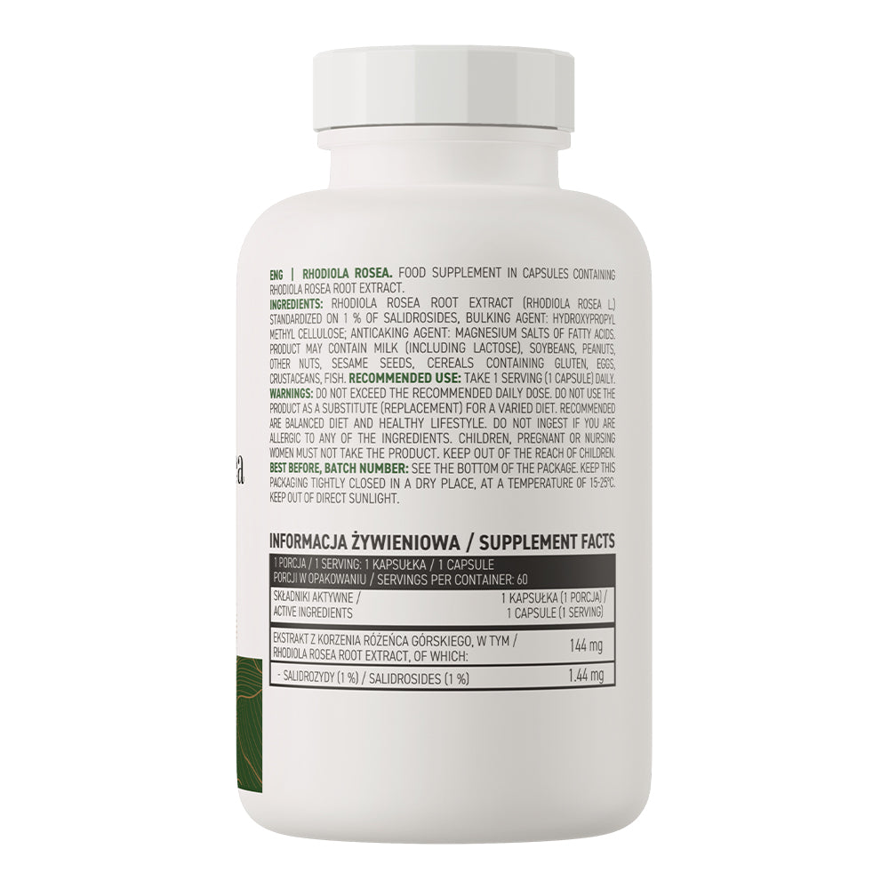 OstroVit Rhodiola rosea VEGE 60 caps - Galeri