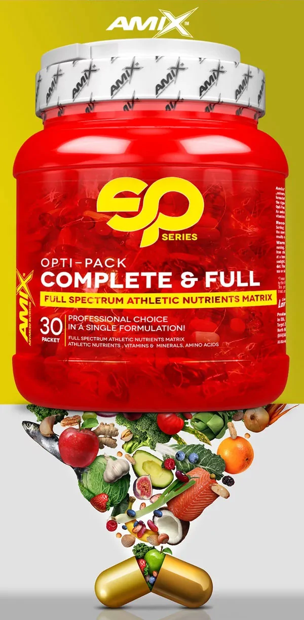 AMIX Opti Pak Complete & Full Amino Multivitamin 30 Packs. - Galeri