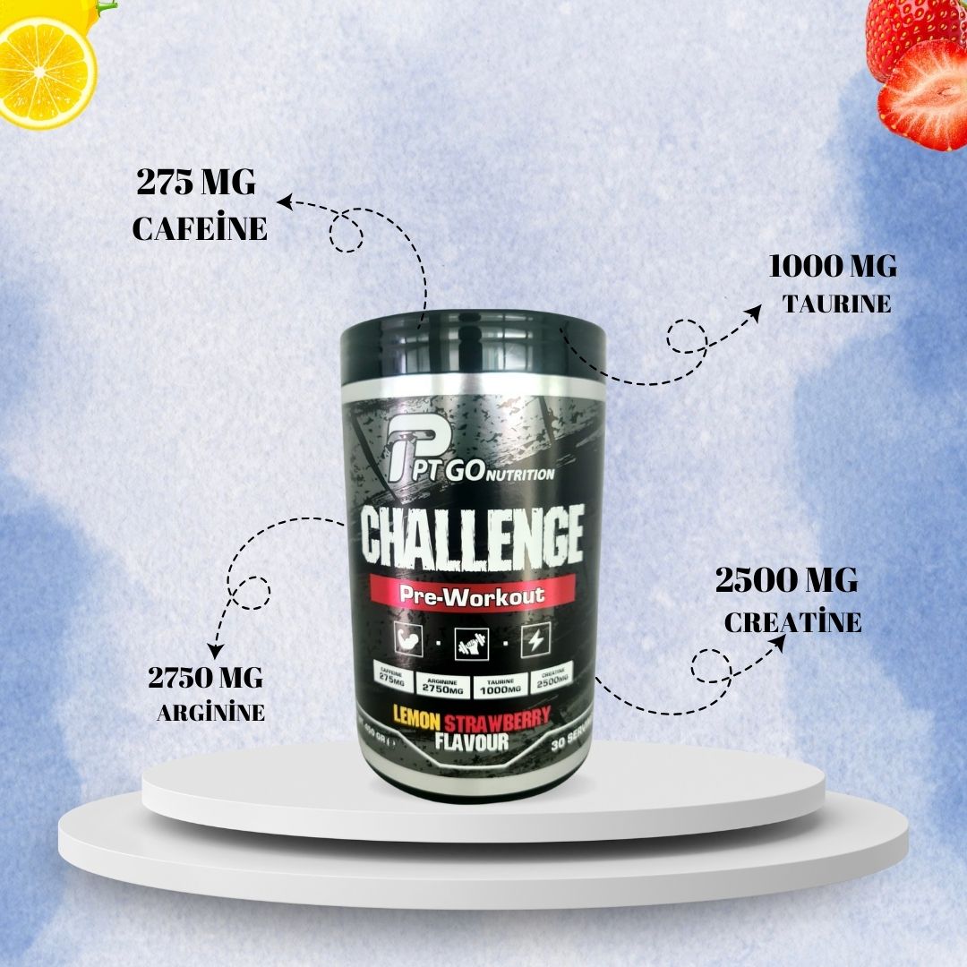 Pt Go Challenger V8 Pre Workout 450Gr - Galeri
