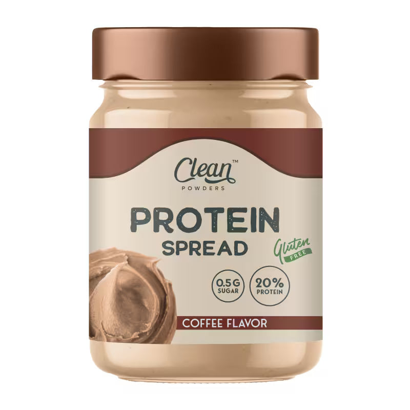 Clean Powders Protein Spread Fındık ezmesi 350 Gr Kahve