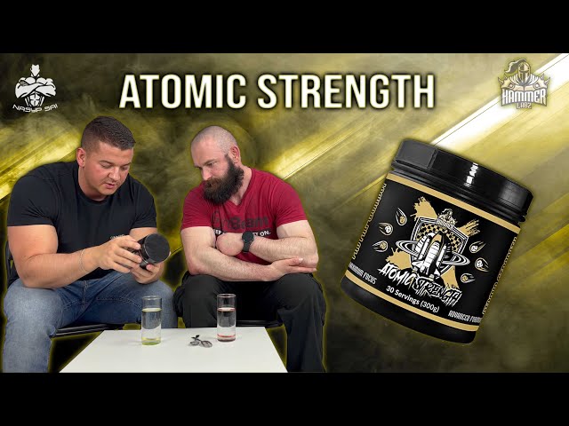 Hammer Atomic Pre-Workout DMHA DMAA Strength 300g - Galeri