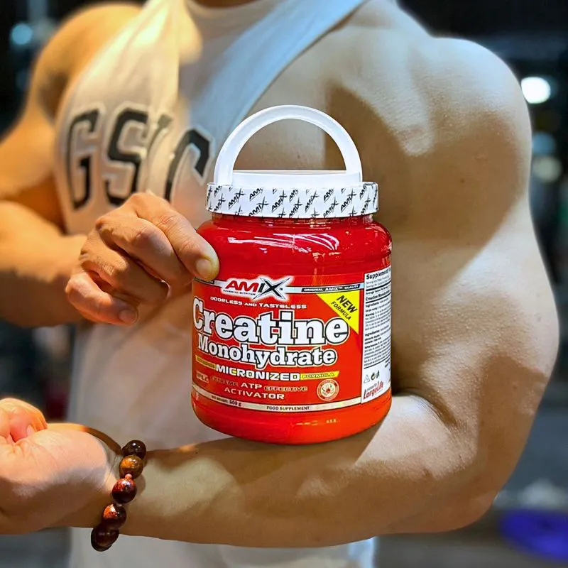 AMIX Creatine Monohydrate Powder 500 GRAM 100 SERVİS - Galeri