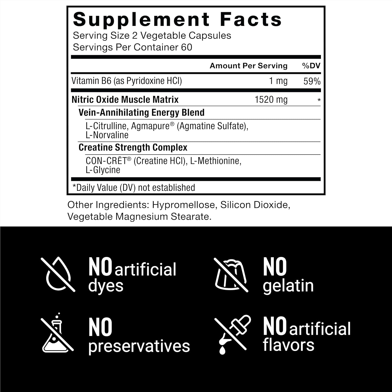Force Factor Volcano PreWorkout Nitric Oxide Booster for Men with Creatine and L-Citrulline Pump 120 Capsules - Galeri