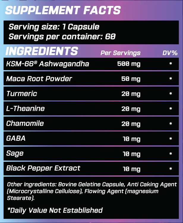 Grimlabs Ashwagandha 60 Kapsül - Galeri