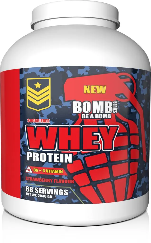 BOMB SERIES WHEY PROTEİN ÇİLEK