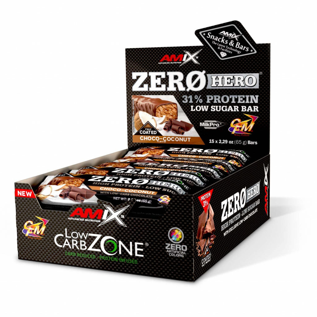 Amix Zero Hero 31% Protein Bar 15x65 gr - AROMA SORUNUZ !!! - Galeri
