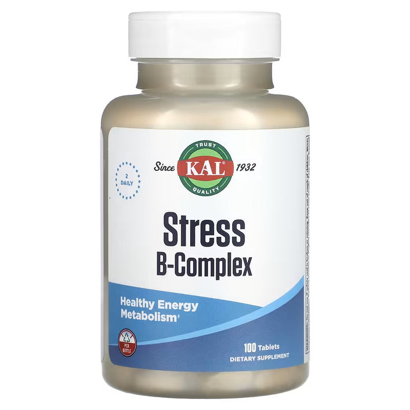 KAL Stress B Complex Vitamin B Complex Energy Stress Choline İnositol 100 Tablet