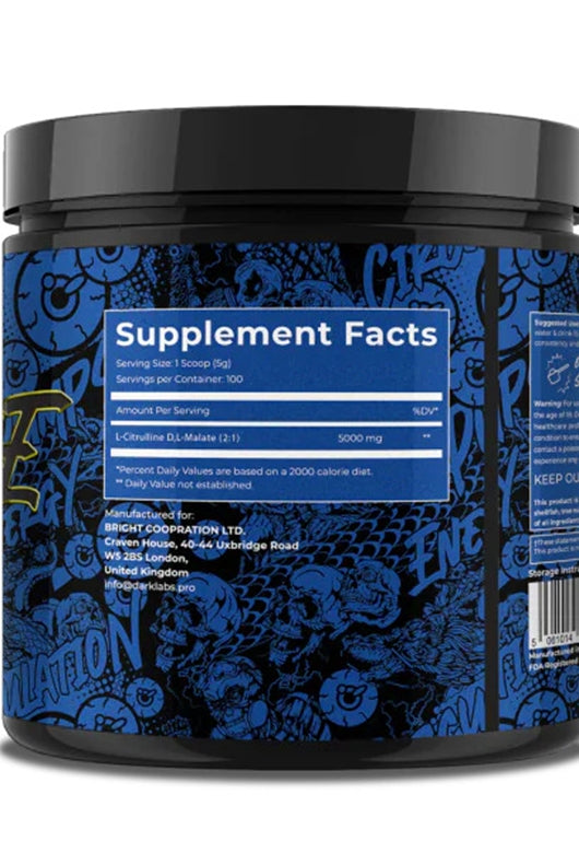 Dark Labs Citrulline 500 Gram - 100 servis - Galeri