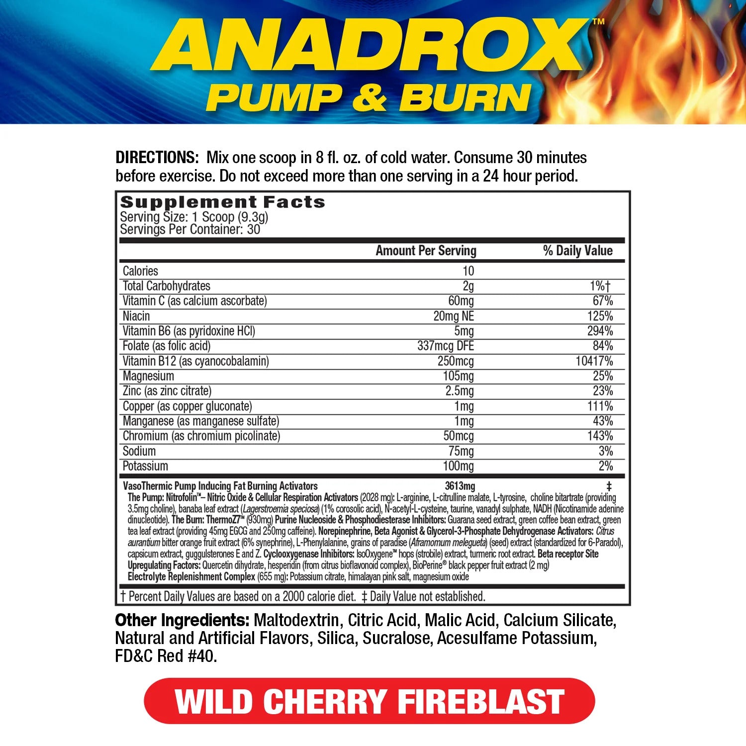 MHP Anadrox Pump Preworkout &Fat burner(Arginine+Nac+Nadh+Citrulline malate+Green Tea+Guarana+) - Galeri