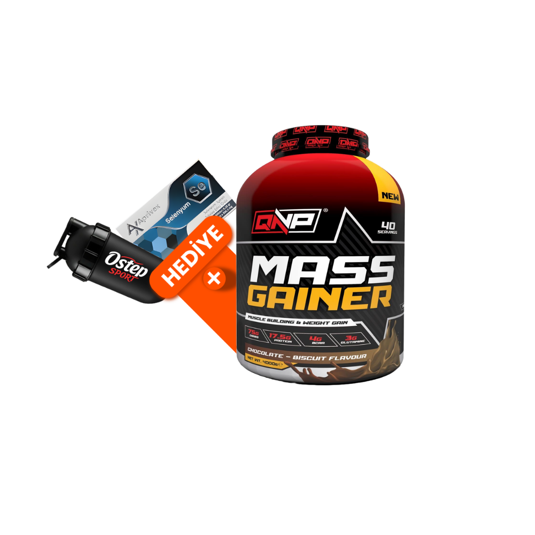 Qnp Nutrition Gainer Cikolata Biscuit Aromali 4 Kg