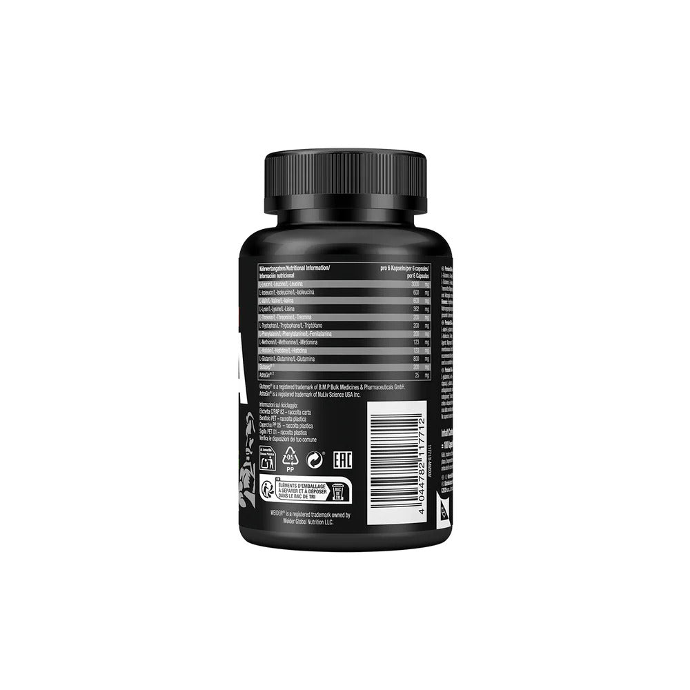 Weider Premium EAA + Glutamine Amino Complex – 180 caps - Galeri