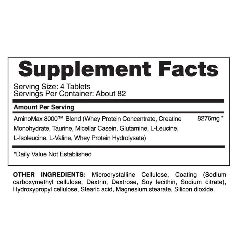 Gaspari Nutrition AminoMax 8000 325 Tablet - Galeri