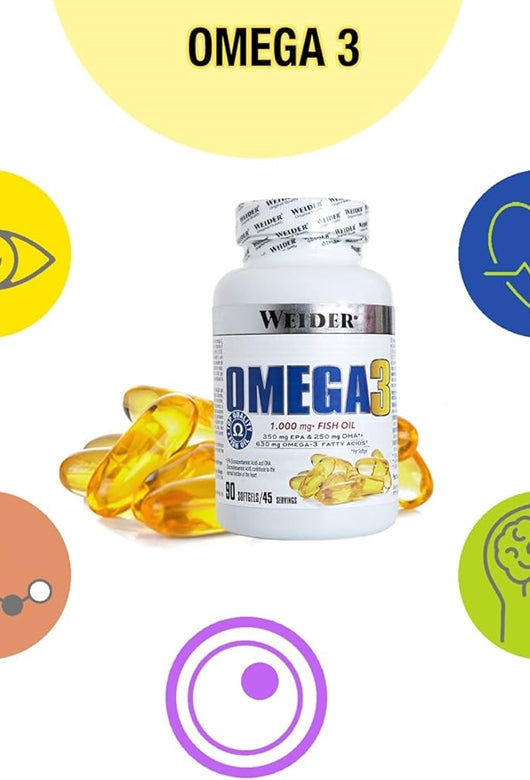 WEIDER OMEGA 3 Balık Yağı – 90 caps - Galeri