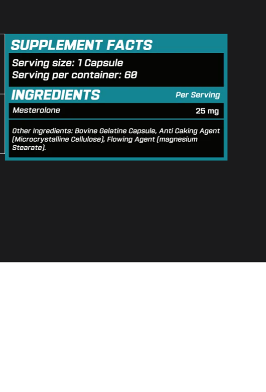 Grimlabs Mesterolone  60 Kapsül - Galeri