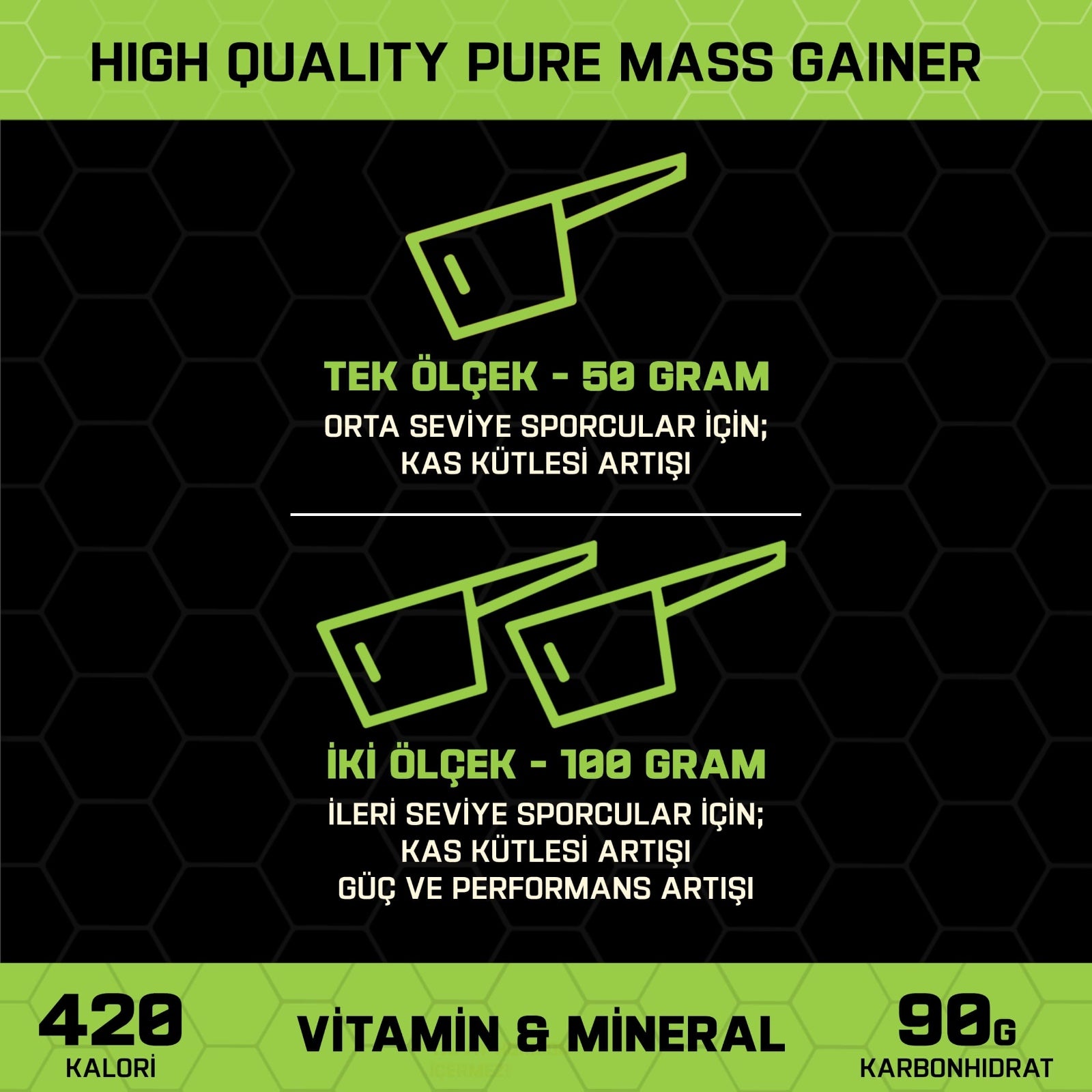 Proftein Pure Mass Gainer - Galeri