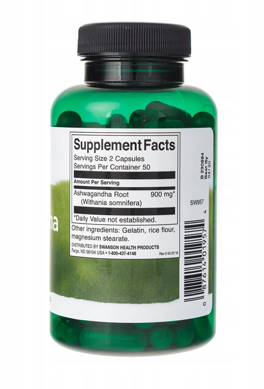 Swanson Ashwagandha 450 mg 100 Kapsül - Galeri