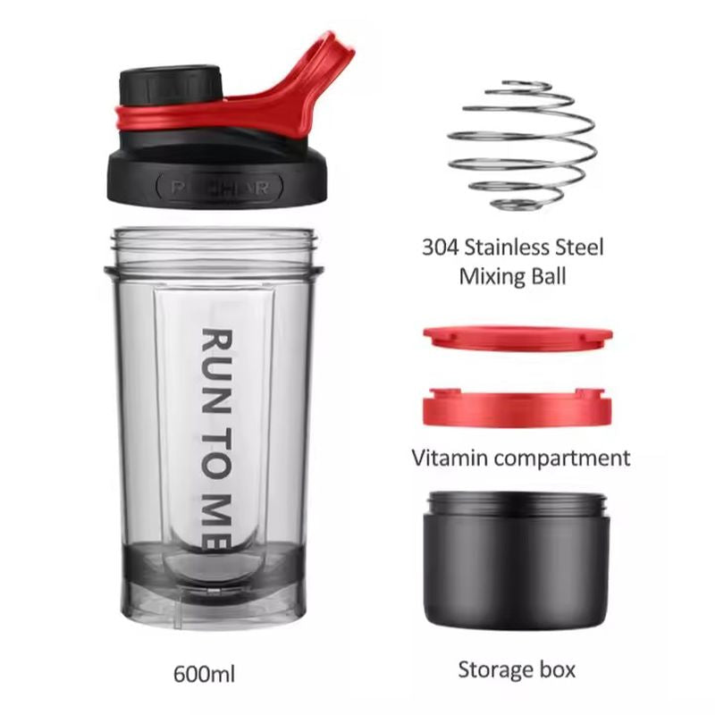Casino Kxn 1199 İki bölme yüksek kalite sızdırmaz Drinkware spor Protein Shaker - Galeri