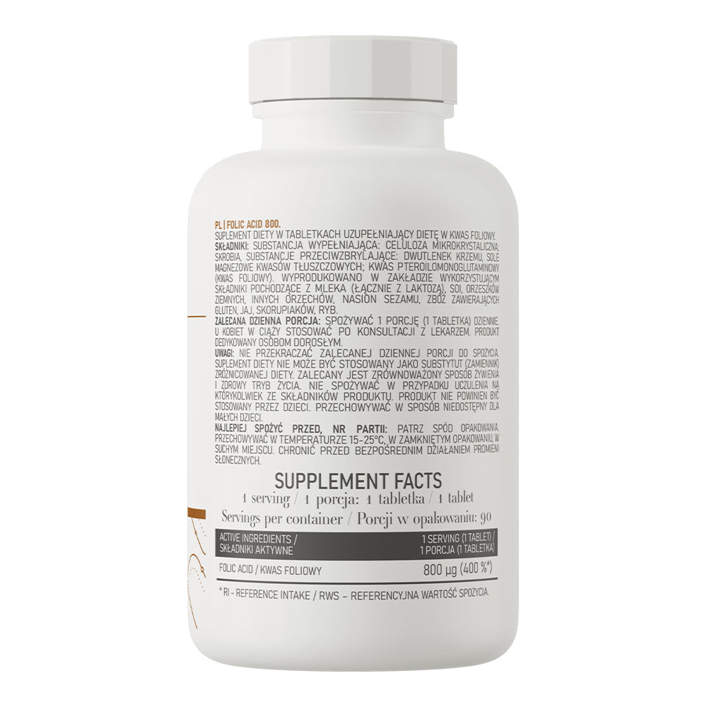 Ostrovit Folic acid 800 mcg Women's Health 90 caps - Galeri