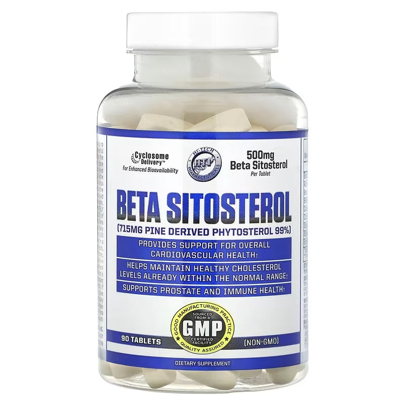 HiTech Pharmaceuticals Beta Sitosterol 500mg 90 Tablet