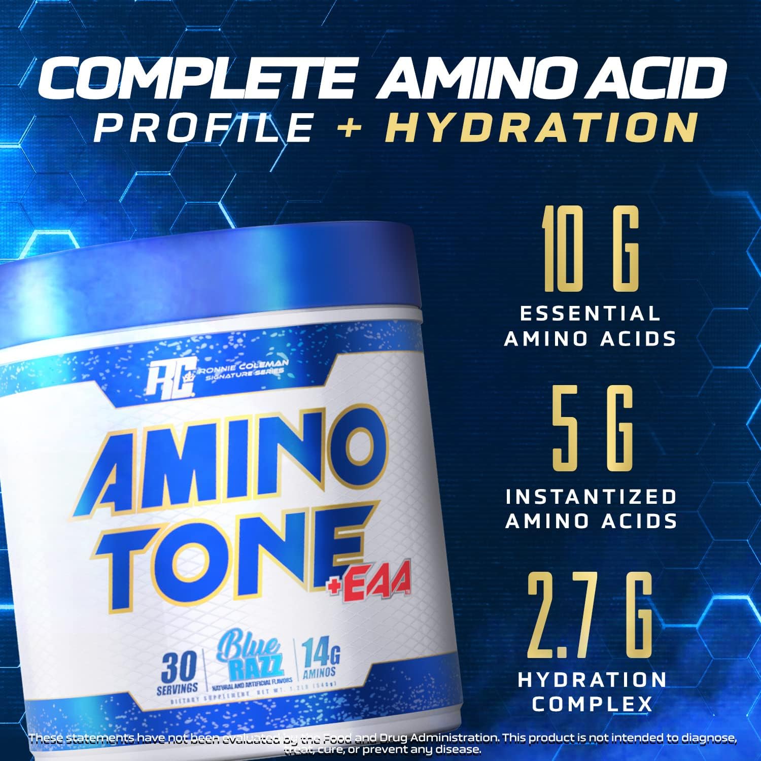 Ronnie Coleman Signature Series Amino Tone EAA - Galeri