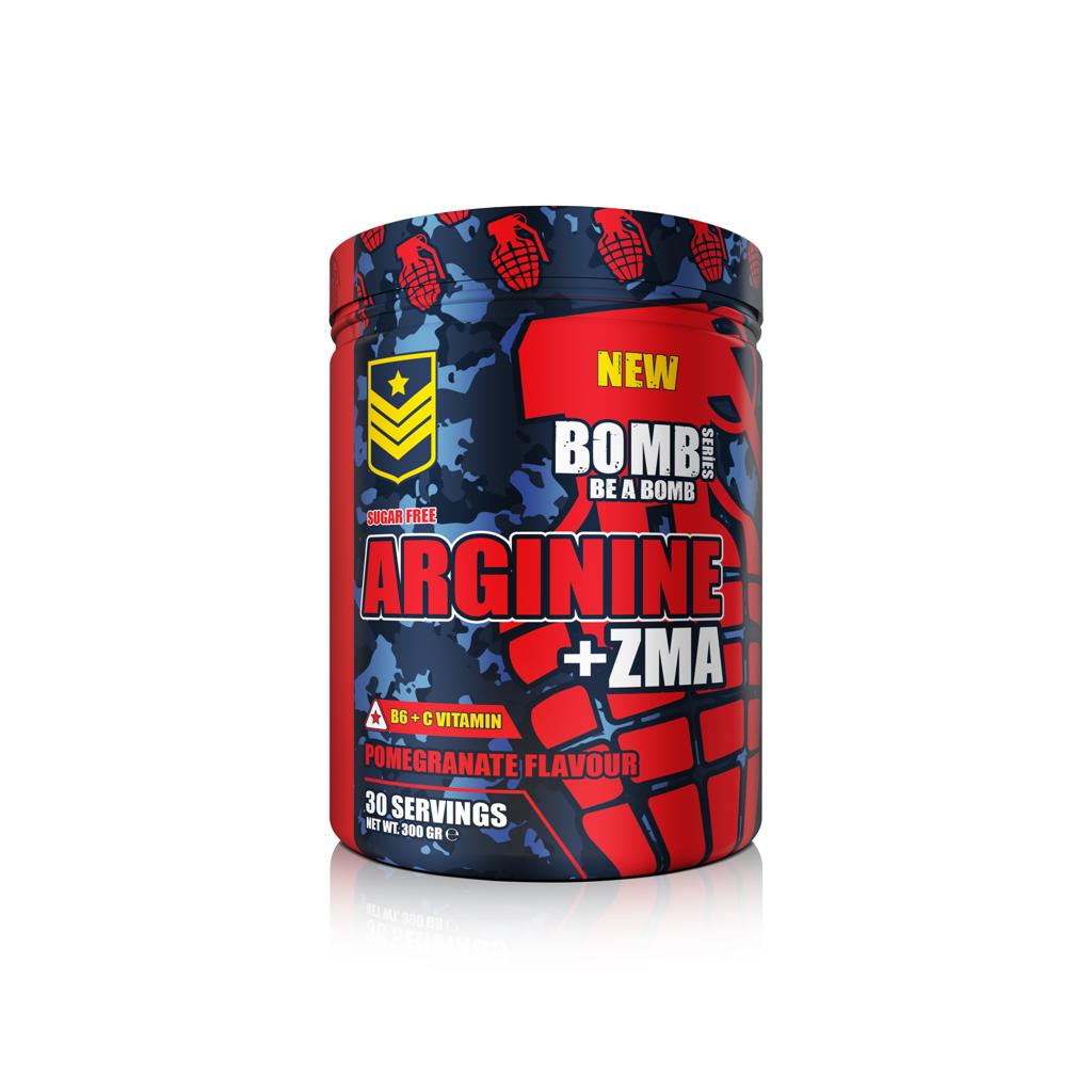BOMB SERIES ARGININE+ZMA POMEGRANATE FLAVOUR