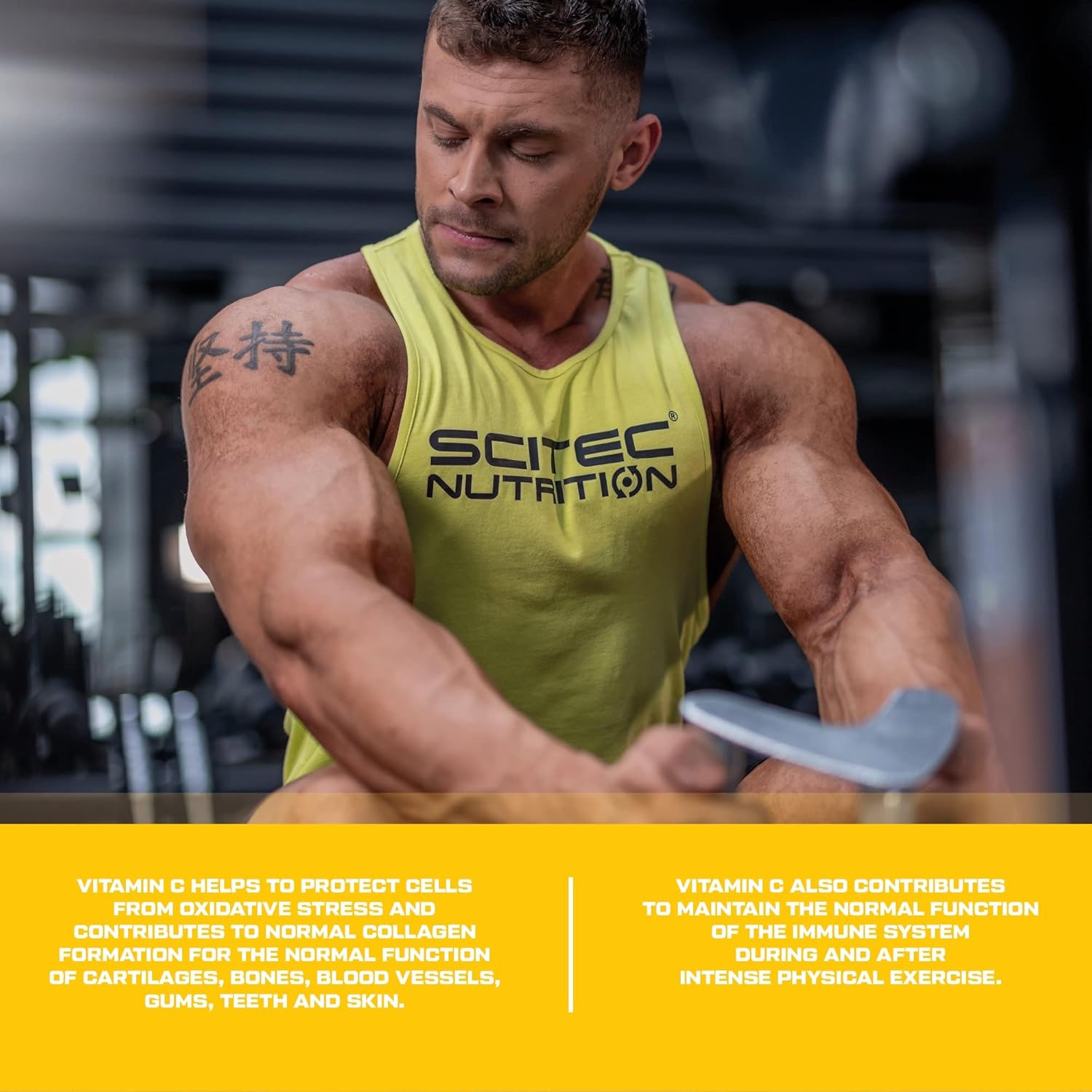 Scitec Nutrition Vita-C 1100 – High Potency Vitamin C 1100mg  100 Caps - Galeri