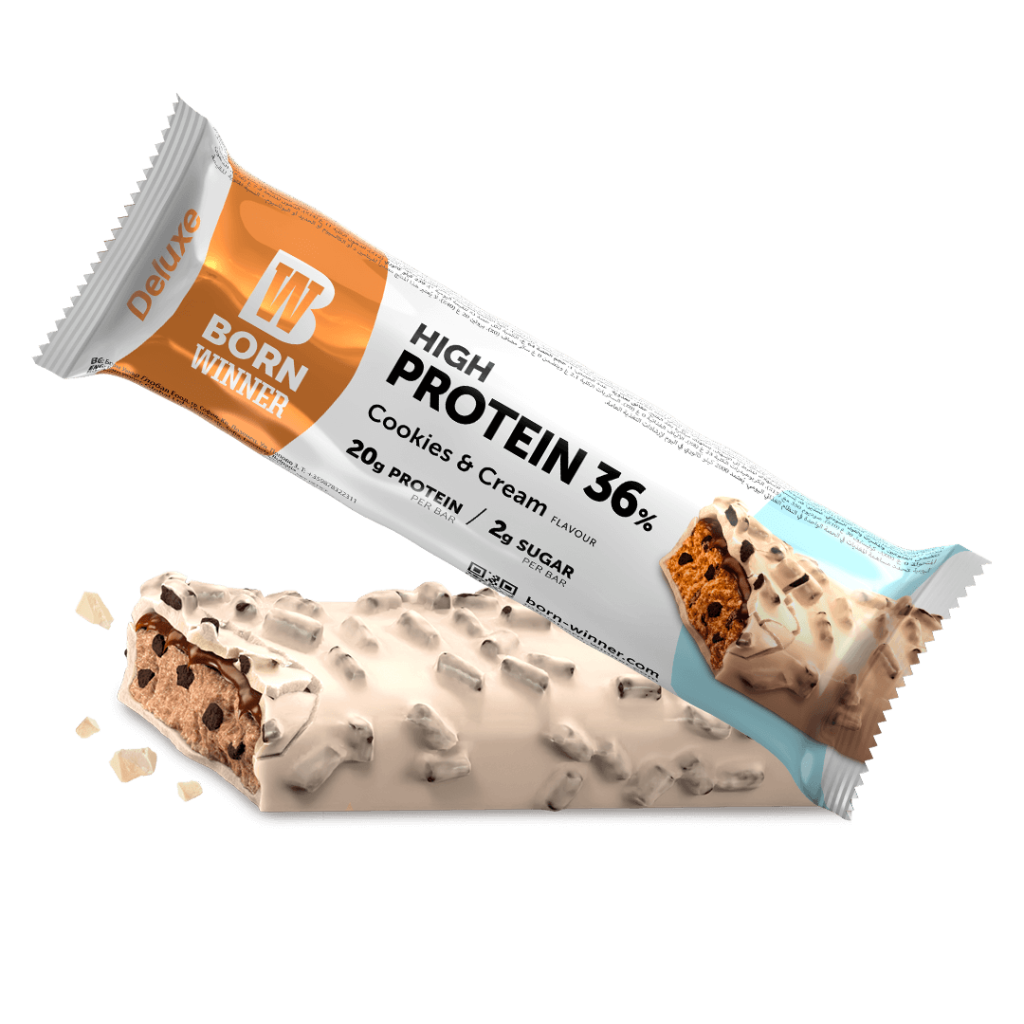 BORN WINNER Deluxe Protein Bar Box / 12 x 64 g - Galeri