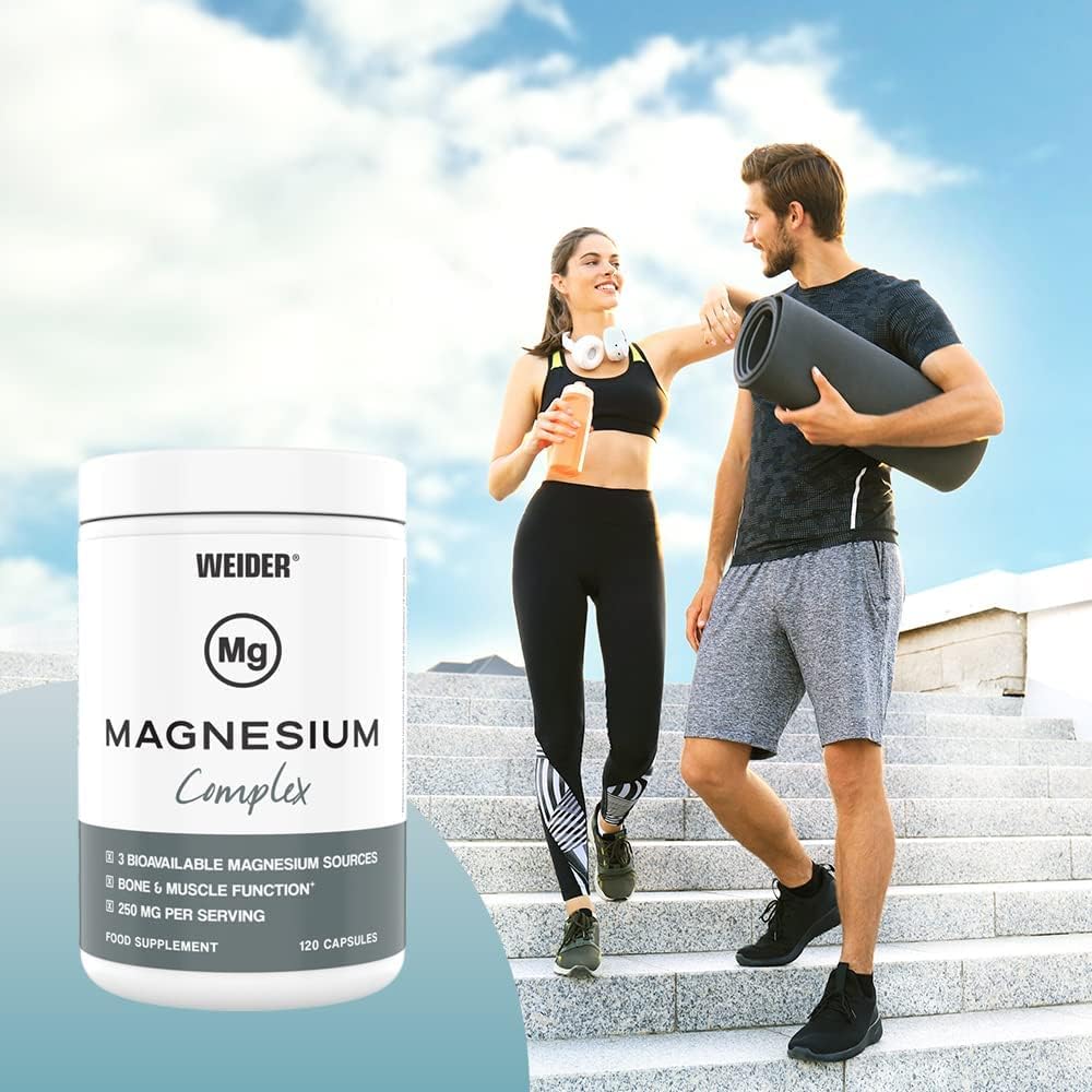 Weider Magnesium, Zma Complex – 120 caps - Galeri
