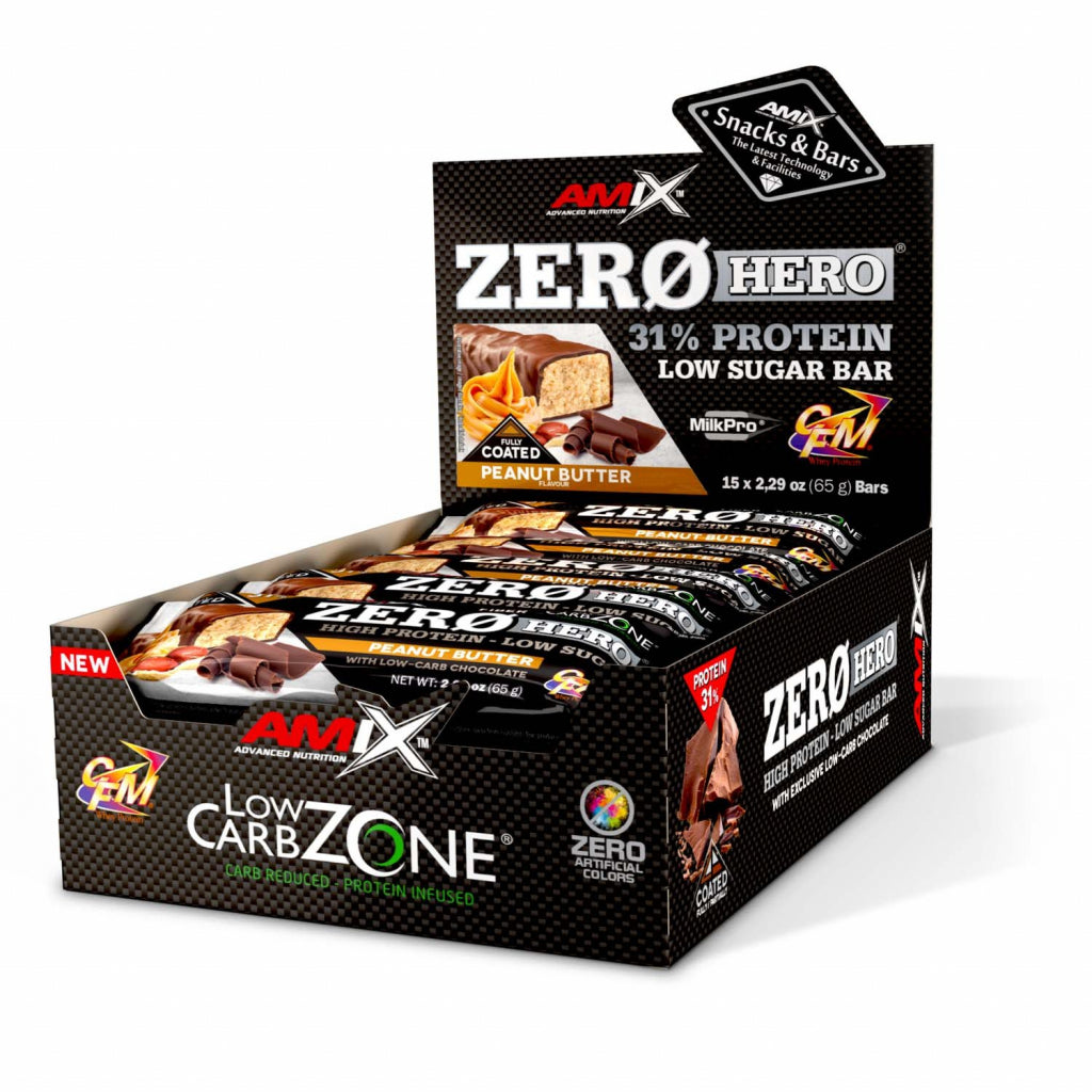 Amix Zero Hero 31% Protein Bar 15x65 gr - AROMA SORUNUZ !!! - Galeri