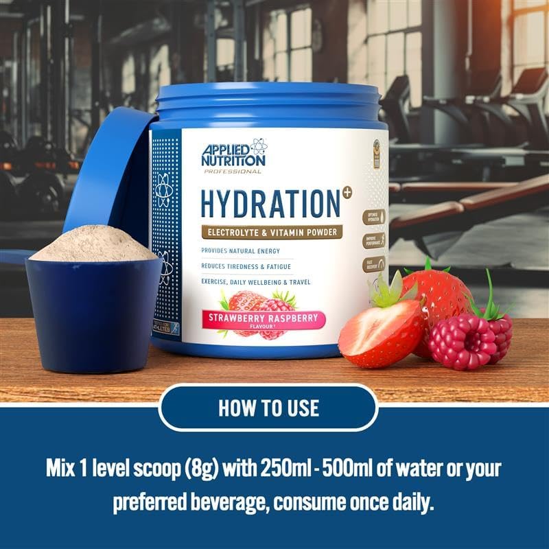 Applied Nutrition Hydration+Electrolytes and Vitamin Sugar-Free Hydration Energy Recovery and Electrolyte - Galeri