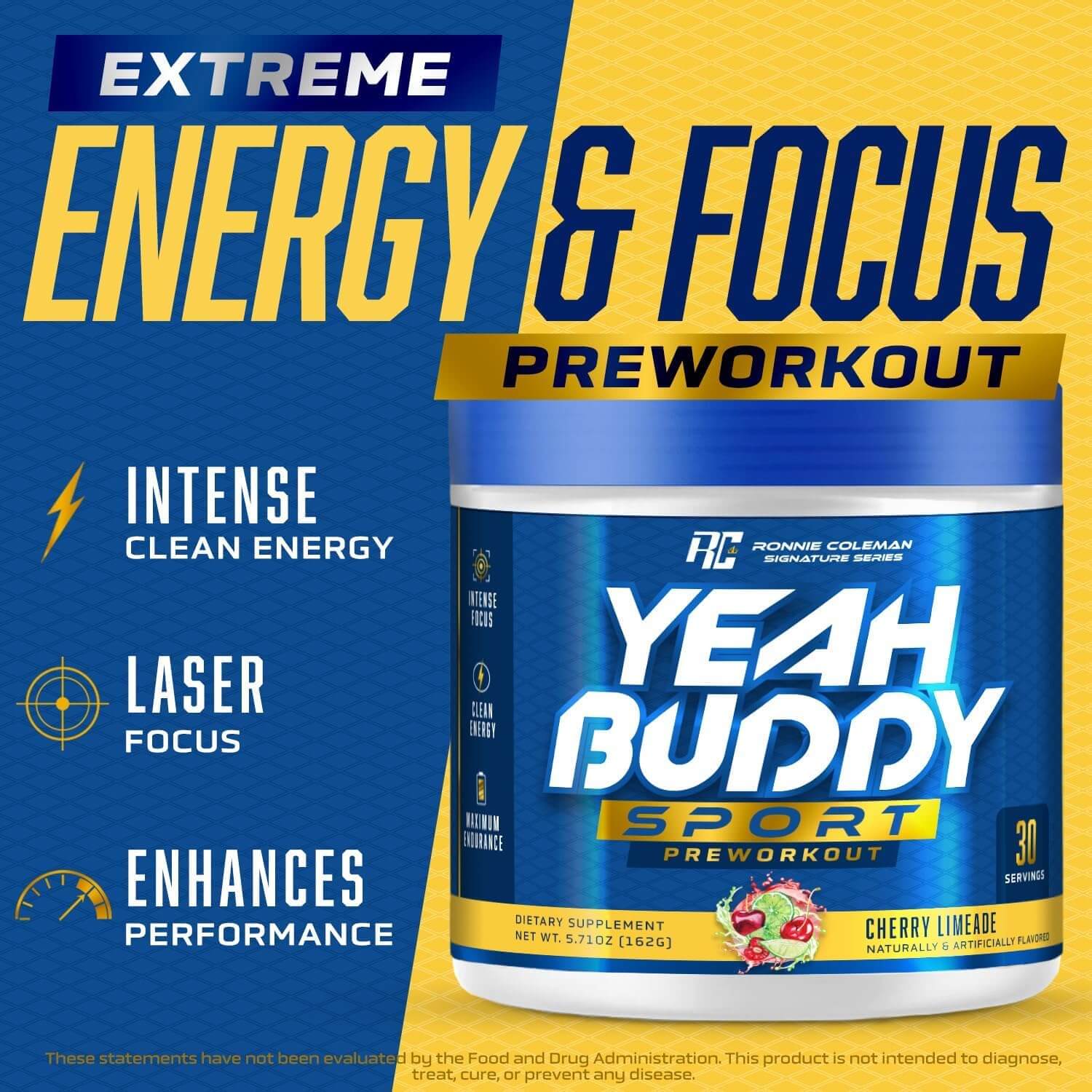 Ronnie Coleman Signature Series Yeah Buddy Sport Preworkout - Galeri