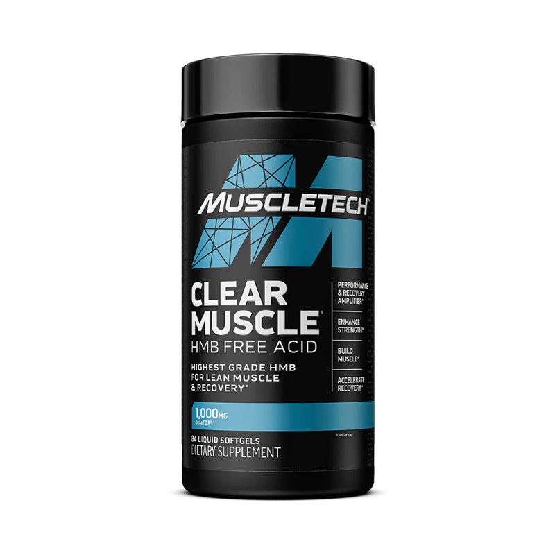 Muscletech Clear Muscle HMB 1000 mg  Free Acid 84 CAPS