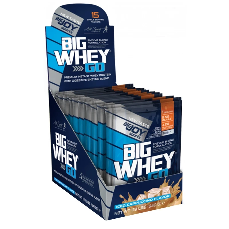 Big Joy Big Whey Go Protein 458 Gr 15 Saşe - Galeri