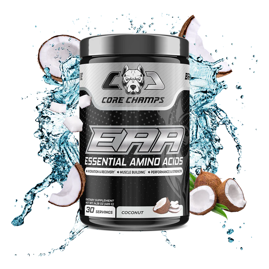 CORE CHAMPS EAA + CALCİUM+MAGNESİUM (ESSENTIAL AMINO ACIDS) 30 SERVİS (ABD MENŞEİ)