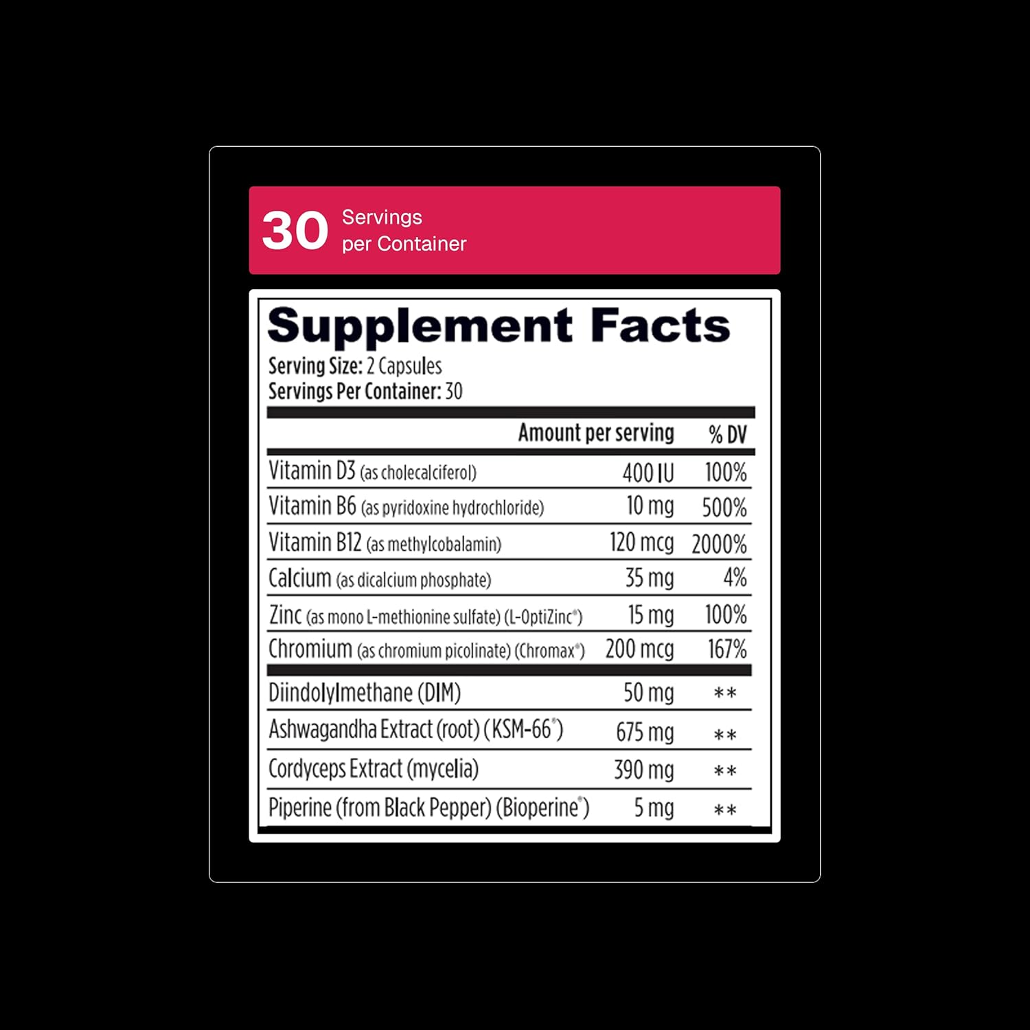 Weider Prime Support for Men Supports Energy Strength Focus Stress Lean Muscle 60 Capsules - Galeri