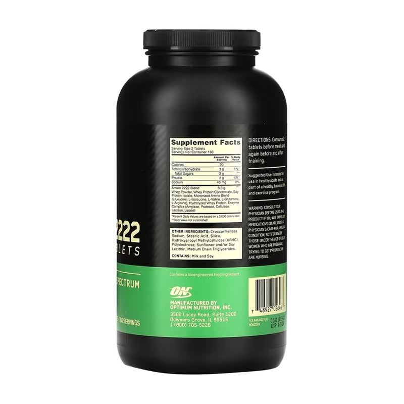 Optimum Superior Amino 2222 320 Tablets - 160 Servis - Galeri