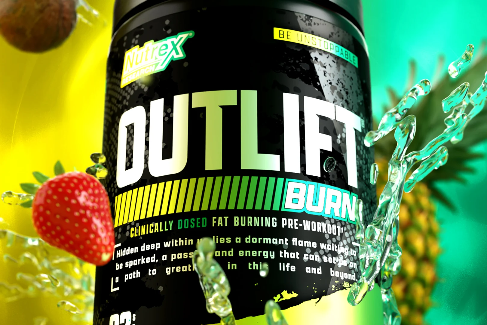 Nutrex Outlift Burn Clinically Dosed Fat Burning PreWorkout - Galeri