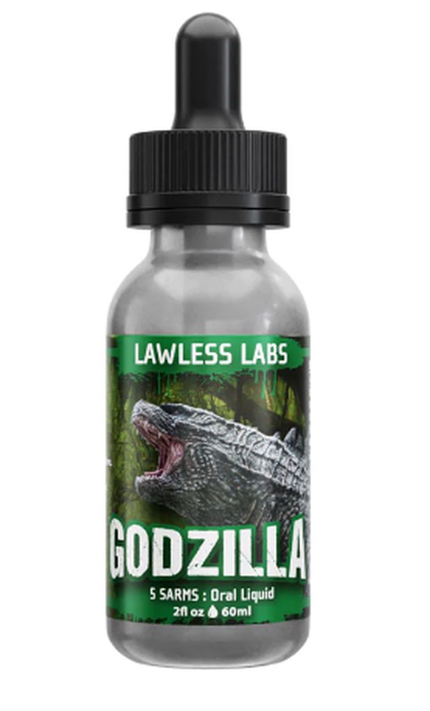 Lawless Labs Godzilla - 5 S.A.R.M. Stack - MK2866 + Cardarine + MK677 + Ligandrol LGD + RAD140