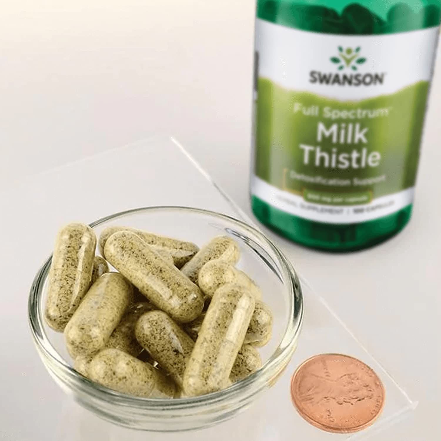 Swanson Milk Thistle Deve dikeni 500 mg 100 Caps - Galeri